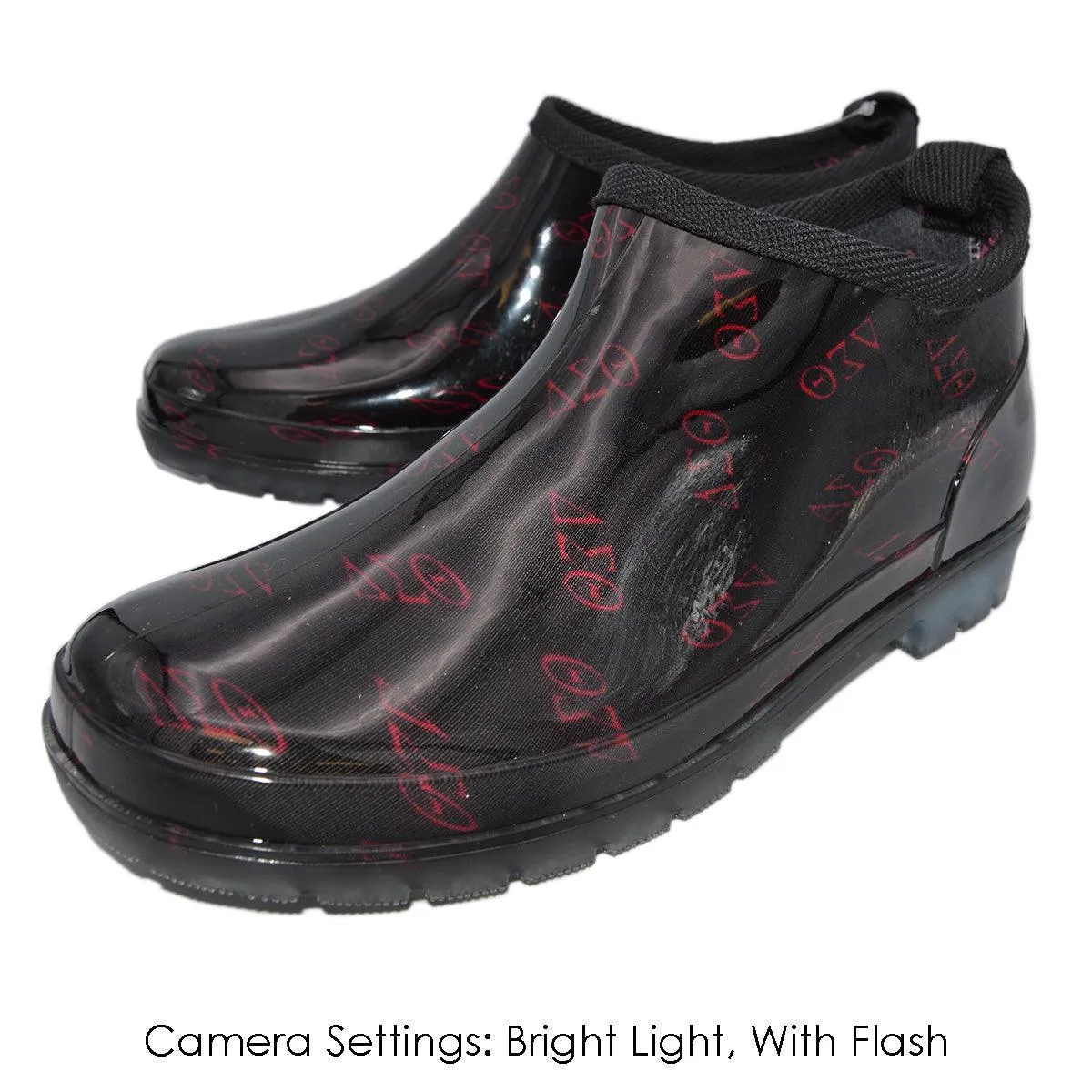 ΔΣΘ Ankle Rain Boots