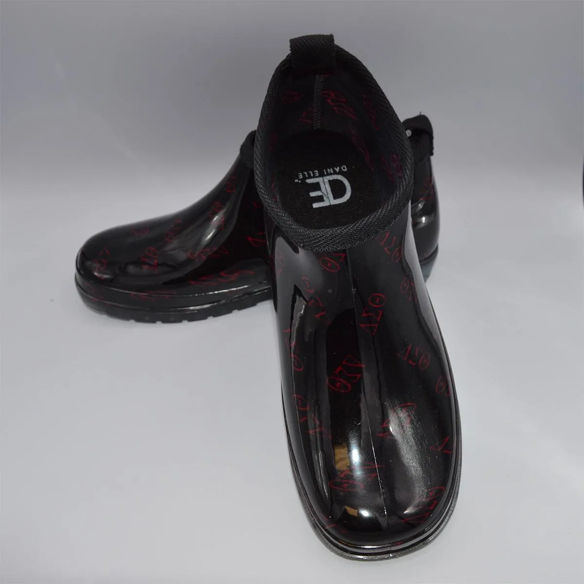 ΔΣΘ Ankle Rain Boots