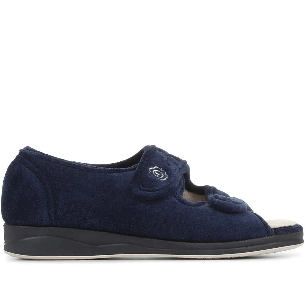 Adjustable Touch-Fasten Slippers - QING35001 / 321 644