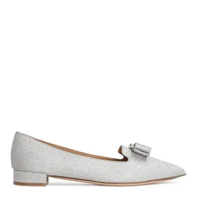 Alice glitter pointed ballerinas