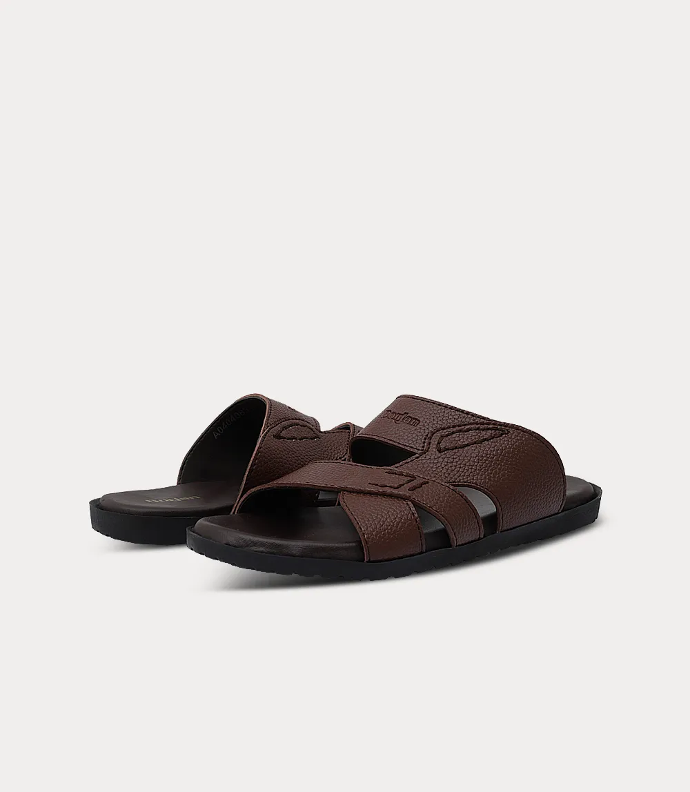 BM6871-MUSTARD-Men Slipper