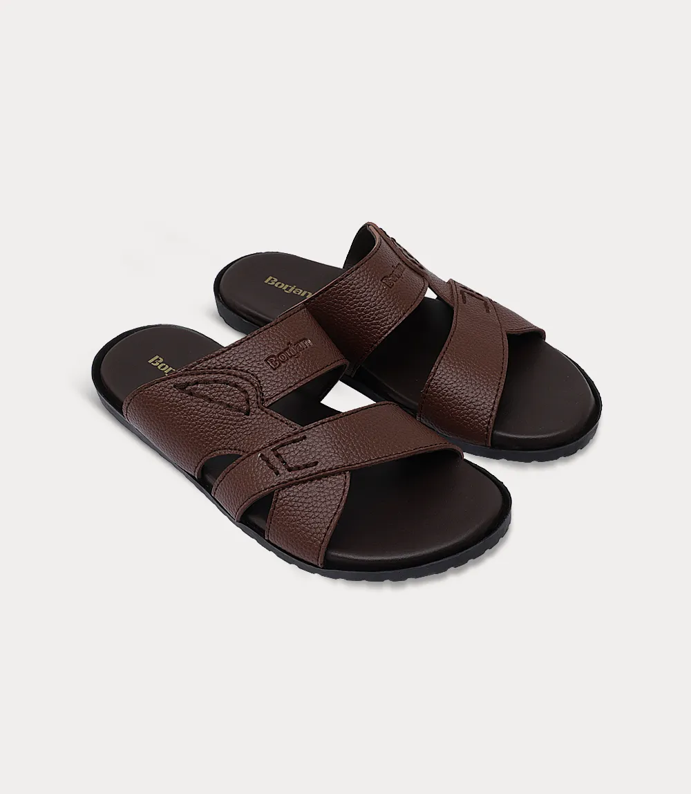 BM6871-MUSTARD-Men Slipper