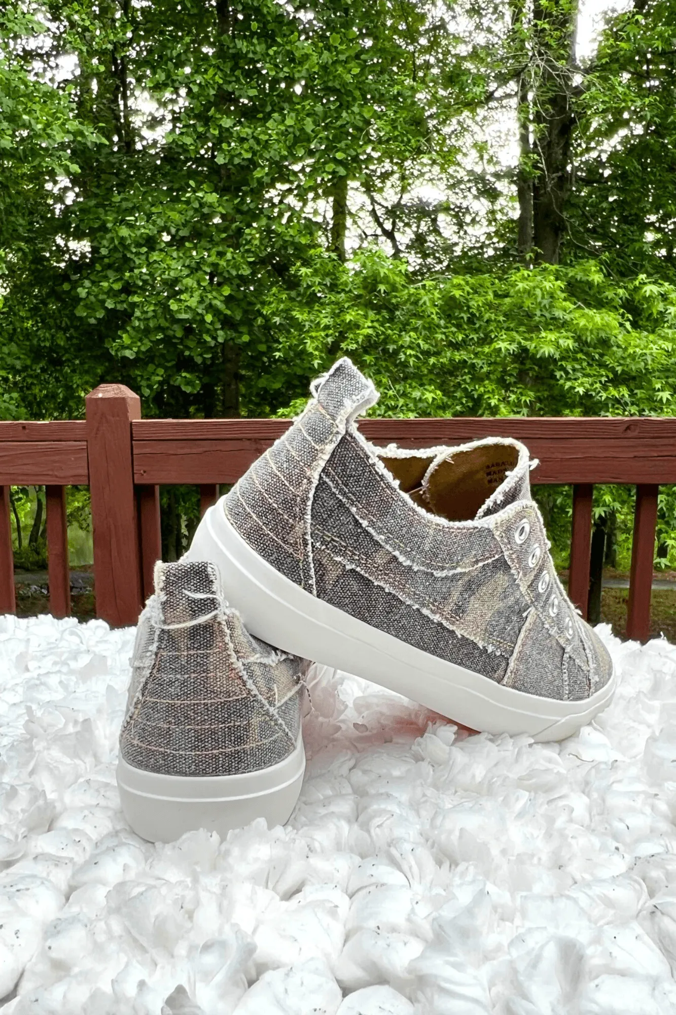 Camo Slip-On Canvas Shoes