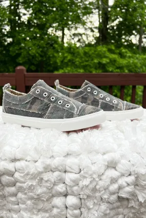 Camo Slip-On Canvas Shoes