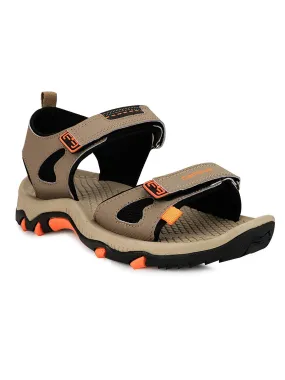 Campus Men's 2GC-01 BEIGE/V.ORG Casual Sandals 10 UK
