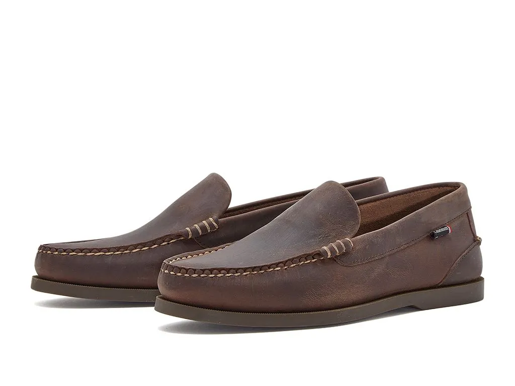 Chatham Men's Fraser Loafer Brown Leather