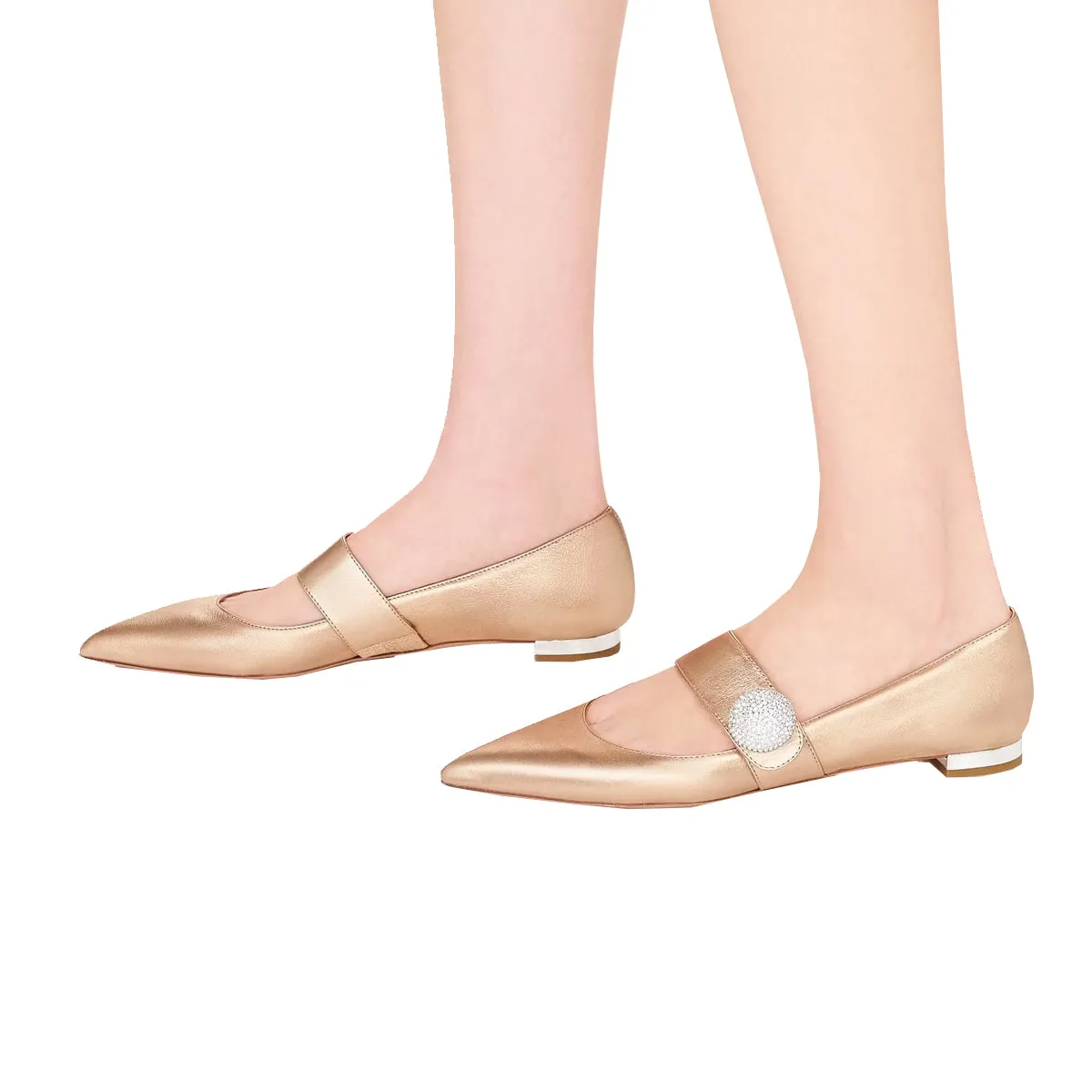 Crystal Macaron Flat