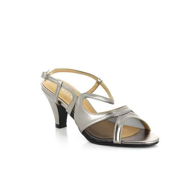 Dalessi Deva Pewter Sandals
