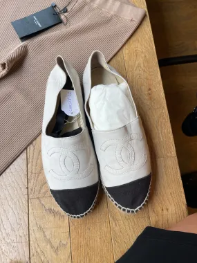 Espadrilles, leather size 41 CHASCP22