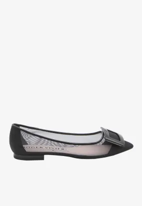 Gommettine Mesh Ballet Flats
