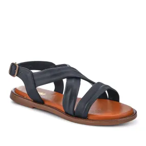 Haliwide Leather Wide-Fitting Sandals  - HALIWIDE / 327 490