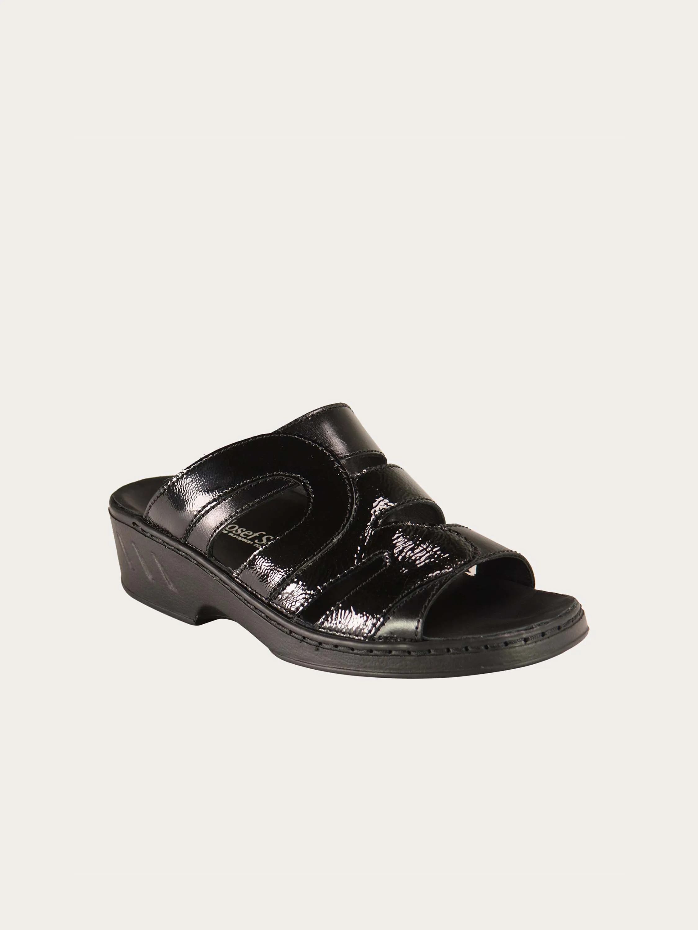 Josef Seibel Women's Multi Patent Slider Sandals