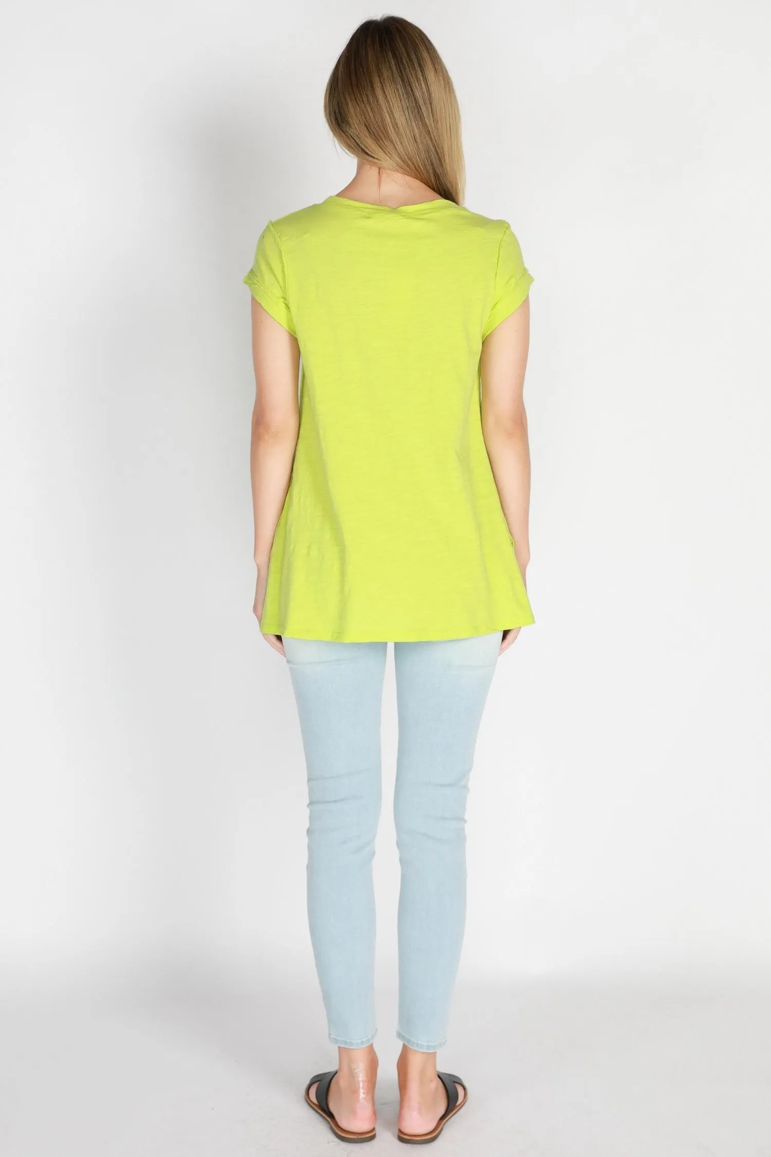 Kelly Rolled Sleeve T Shirt