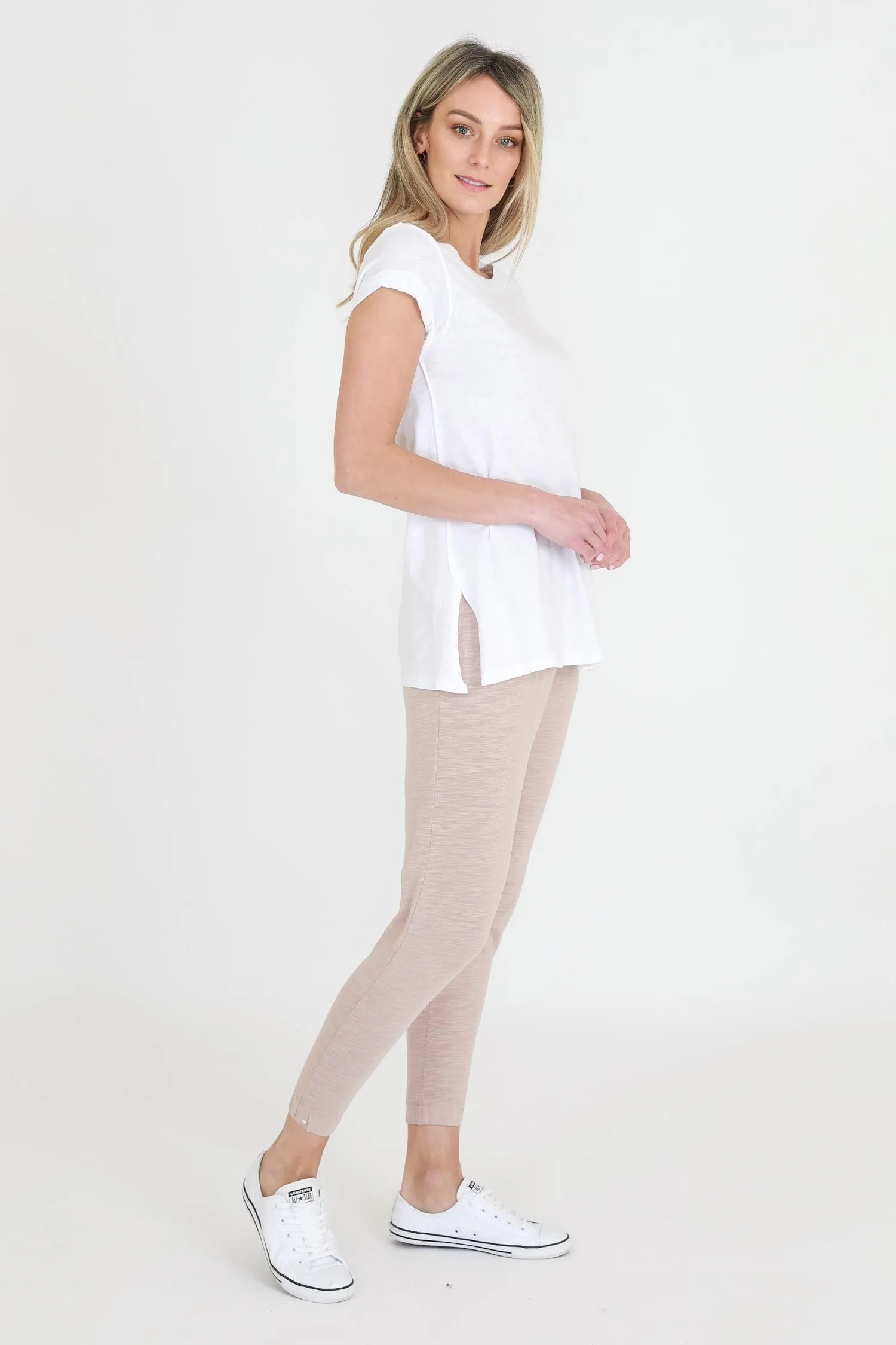 Kelly Rolled Sleeve T Shirt