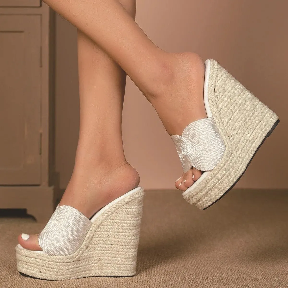 Kimberly Espadrilles Platform Wedges