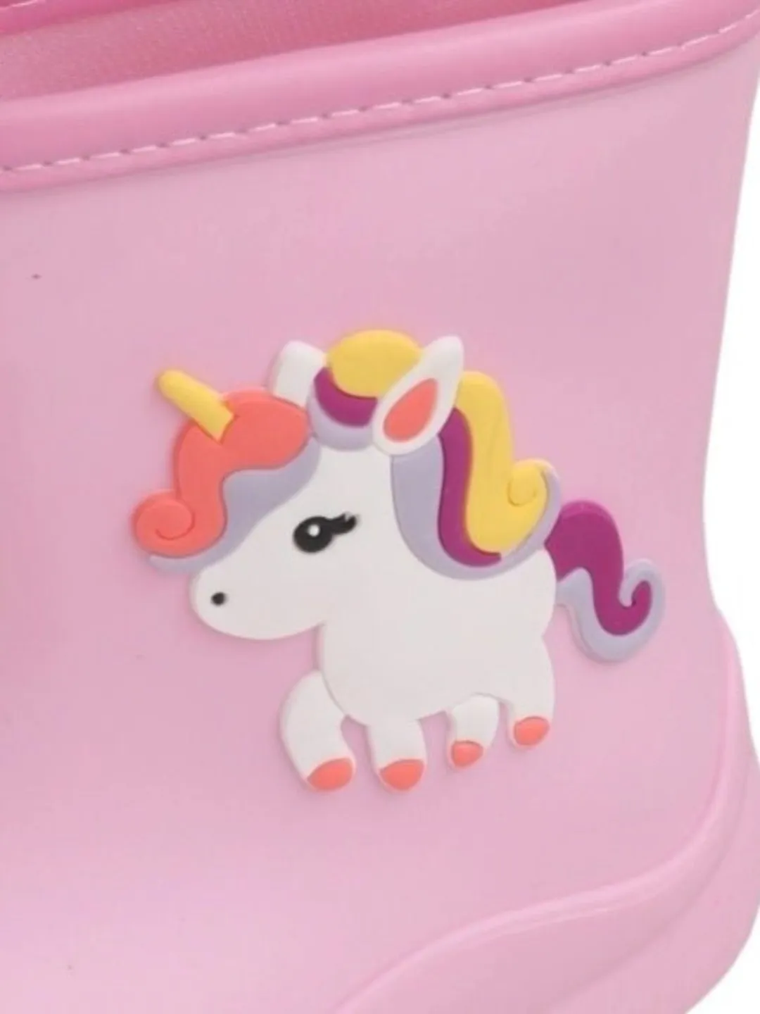 Magical Unicorn Pink  Rain Boots For Girls
