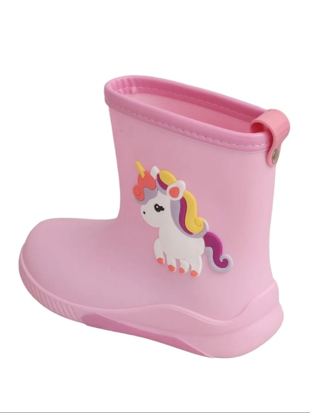 Magical Unicorn Pink  Rain Boots For Girls