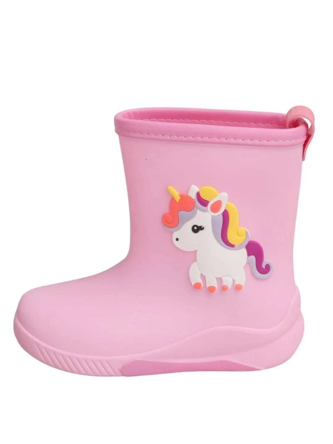 Magical Unicorn Pink  Rain Boots For Girls