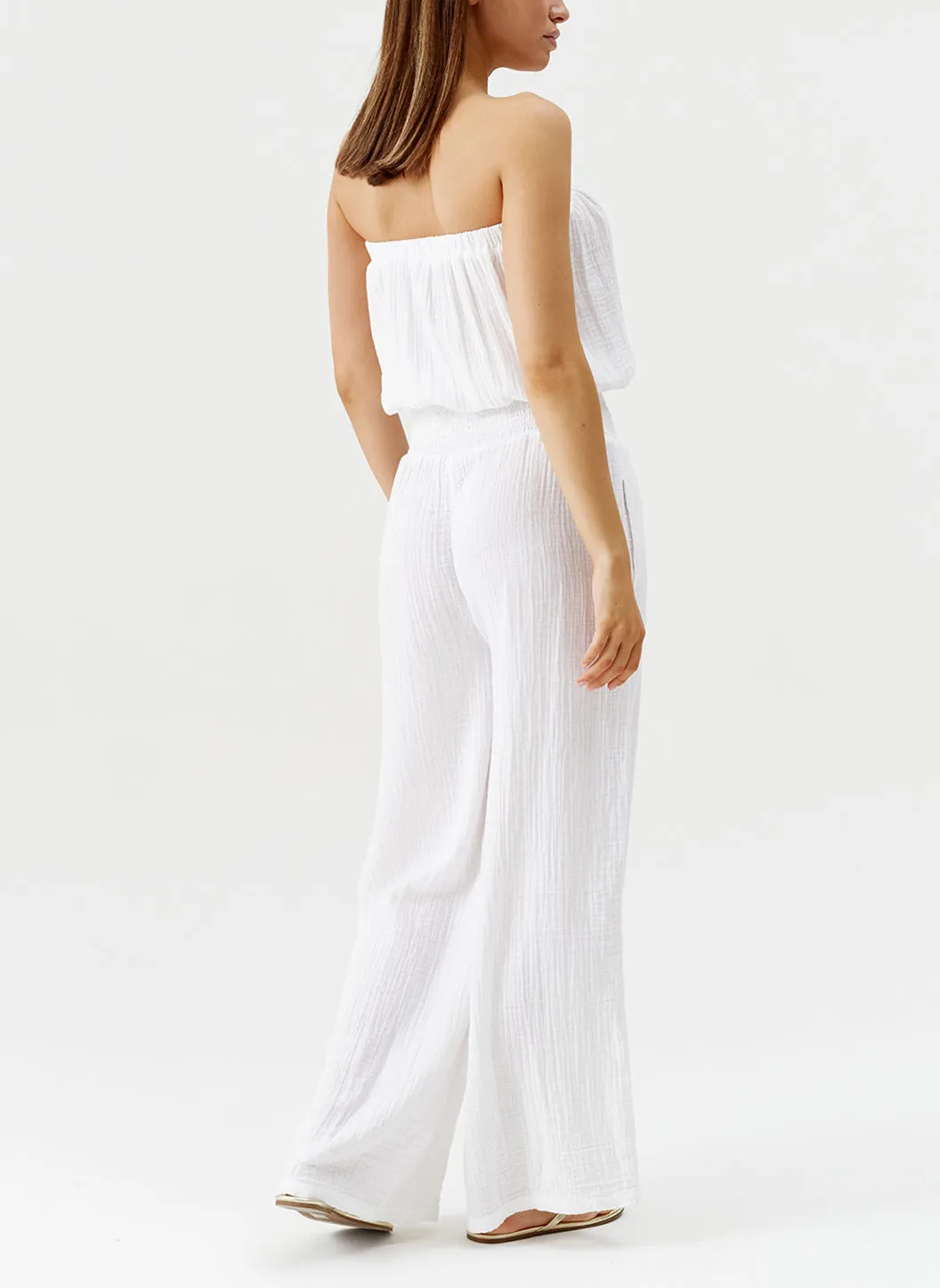 Naomi White Jumpsuit