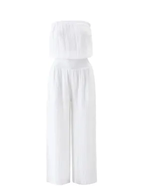 Naomi White Jumpsuit