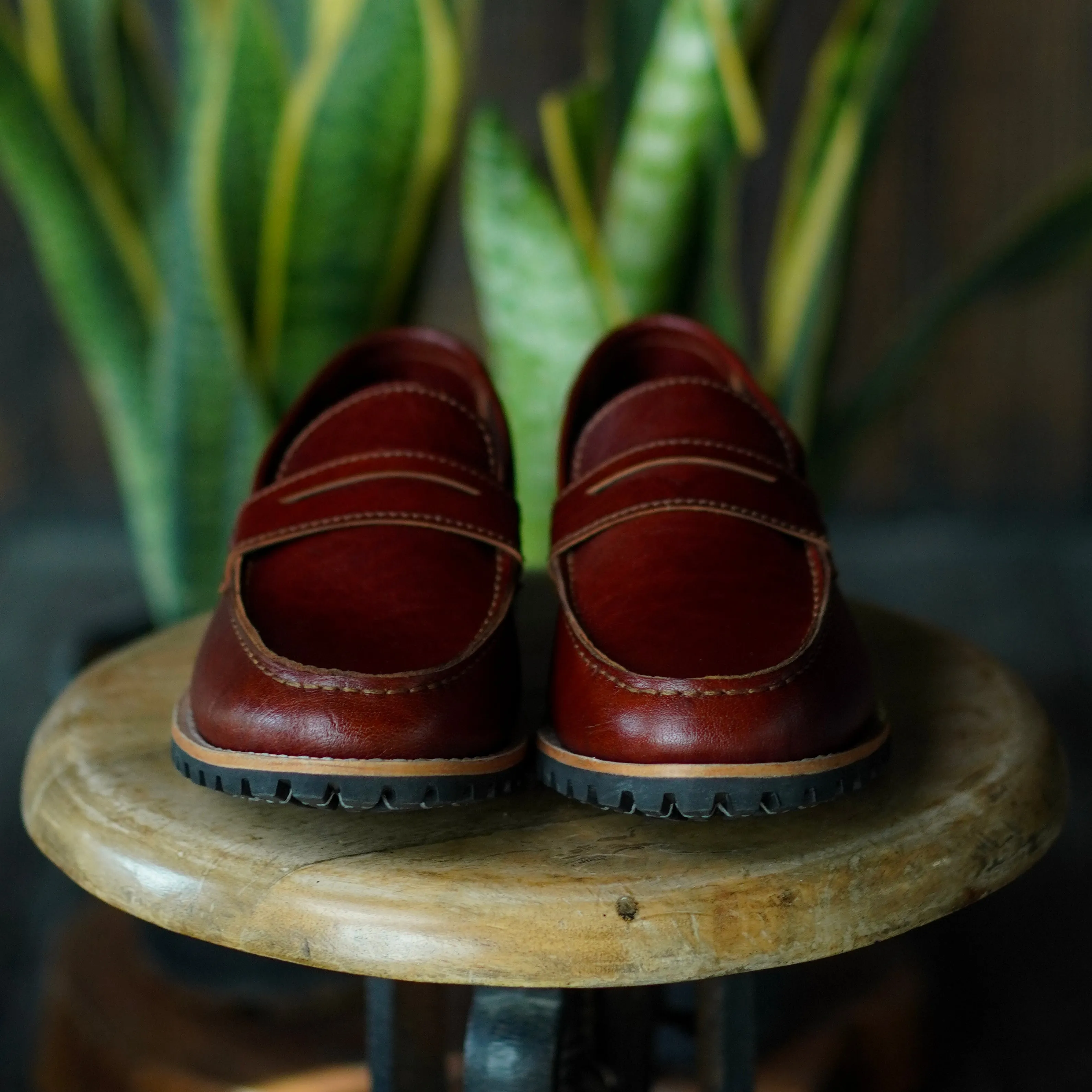 Oslo Penny Loafers (Saddle Tan) Goodyear Welted