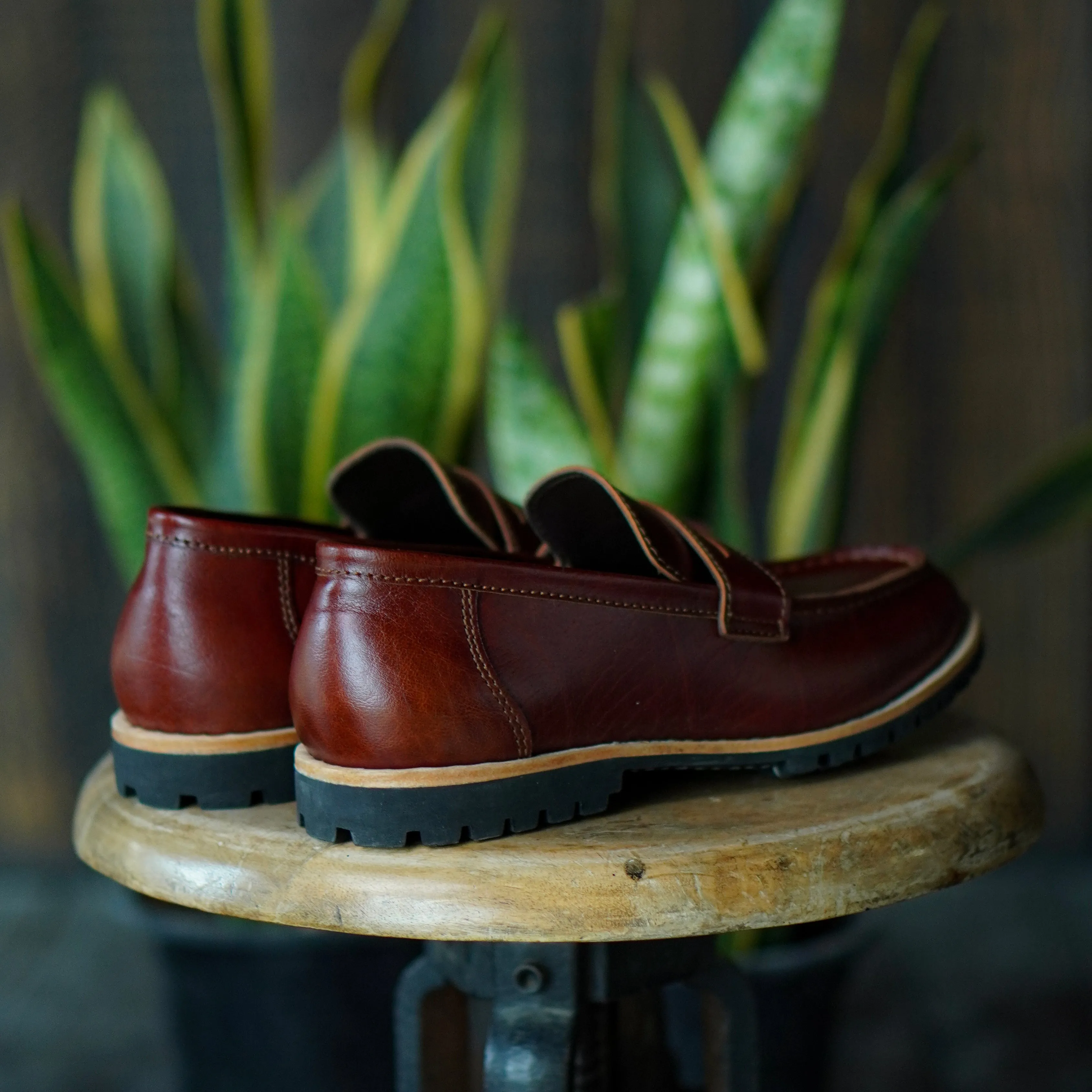 Oslo Penny Loafers (Saddle Tan) Goodyear Welted