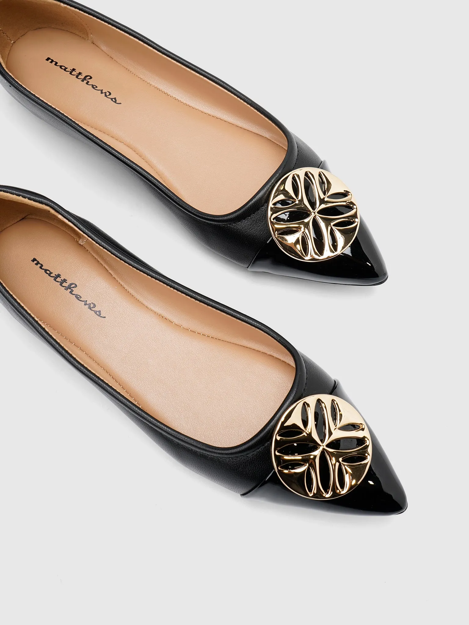 Peter Flat Ballerinas