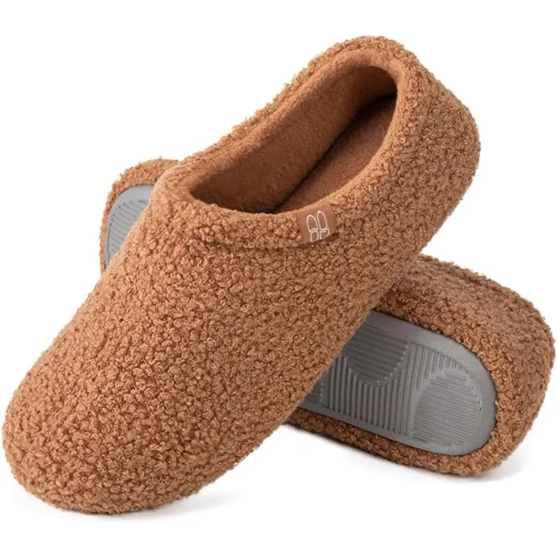Plush Cushioned Slippers