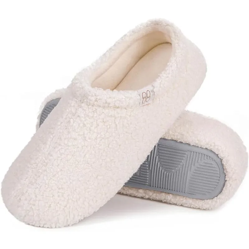 Plush Cushioned Slippers