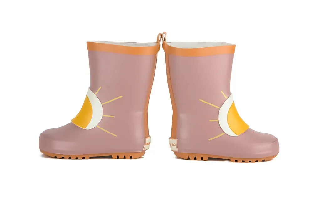 Rubber Rain Boots - Burlwood Sun by Grech & Co.