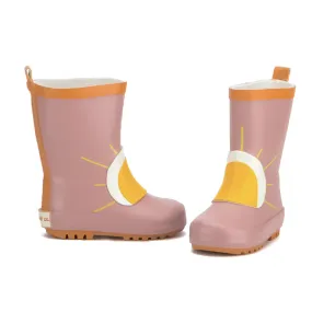 Rubber Rain Boots - Burlwood Sun by Grech & Co.