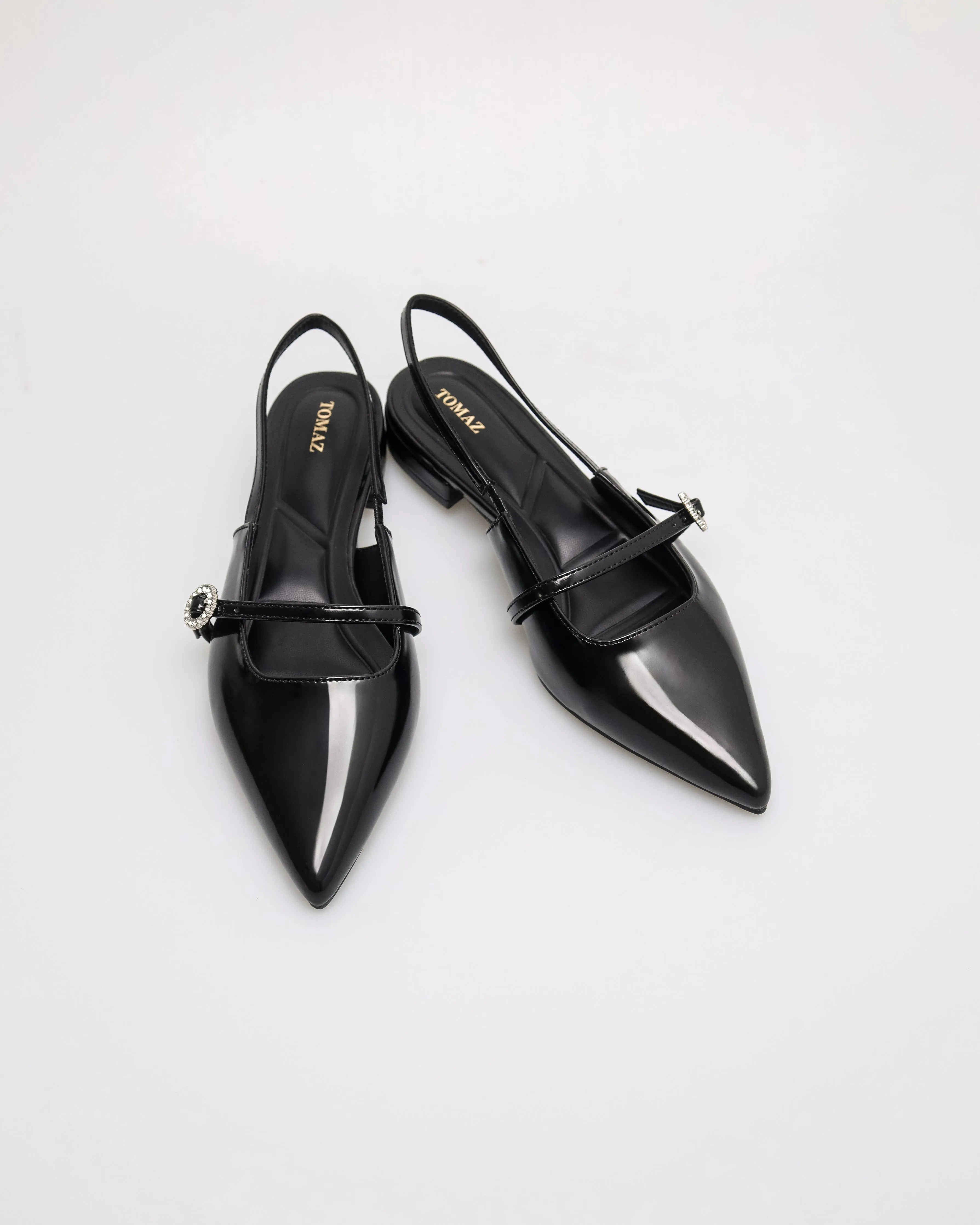 Tomaz FL099 Ladies Glitter Flats