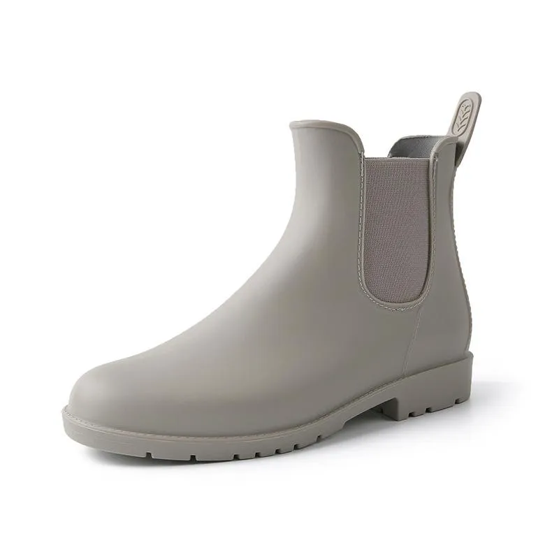 Unisex Summer Short Classic Rain Waterproof  Boots