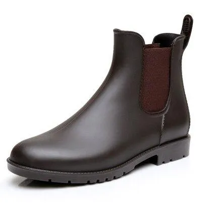 Unisex Summer Short Classic Rain Waterproof  Boots