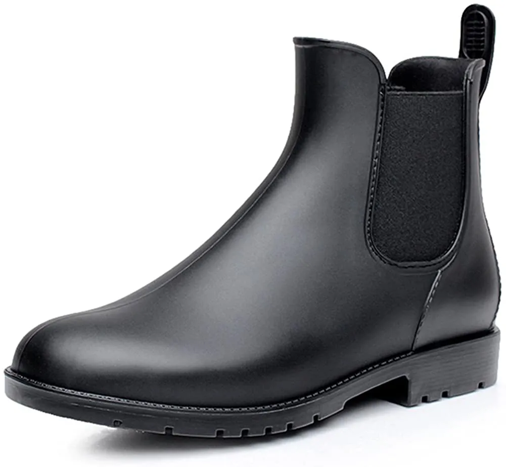 Unisex Summer Short Classic Rain Waterproof  Boots