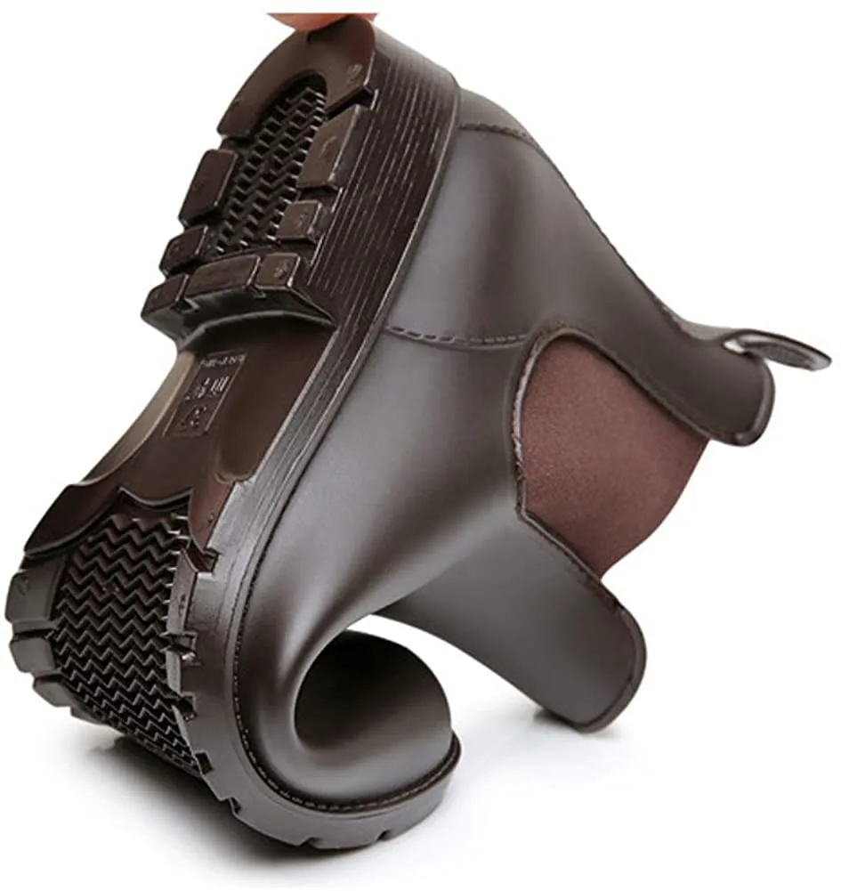 Unisex Summer Short Classic Rain Waterproof  Boots