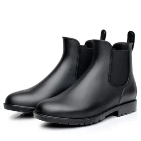 Unisex Summer Short Classic Rain Waterproof  Boots