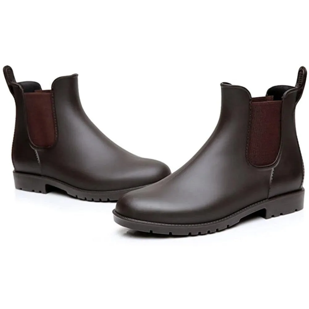 Unisex Summer Short Classic Rain Waterproof  Boots