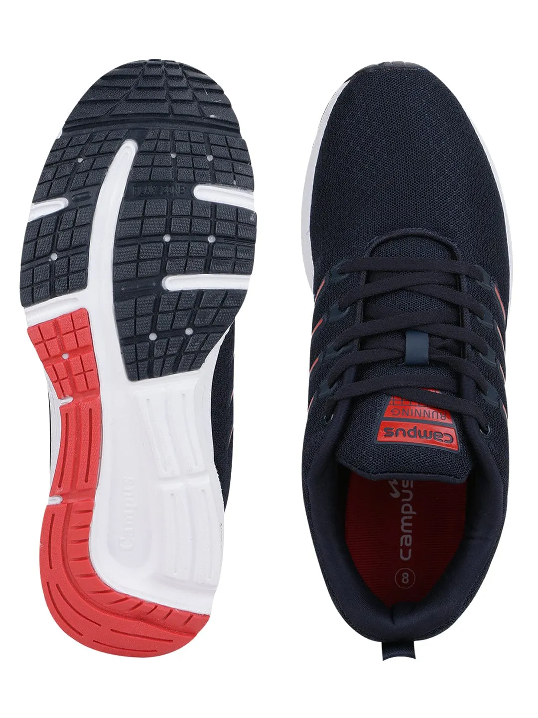 VACUM Navy Men's Running Shoes