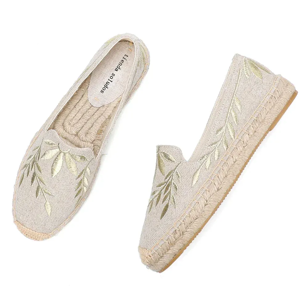 Valia Espadrilles Plateau | Bequeme Sommer-Slipper für Damen