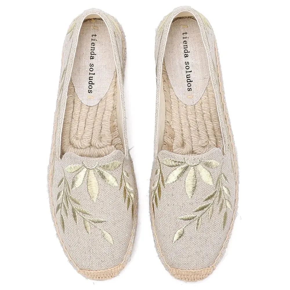 Valia Espadrilles Plateau | Bequeme Sommer-Slipper für Damen