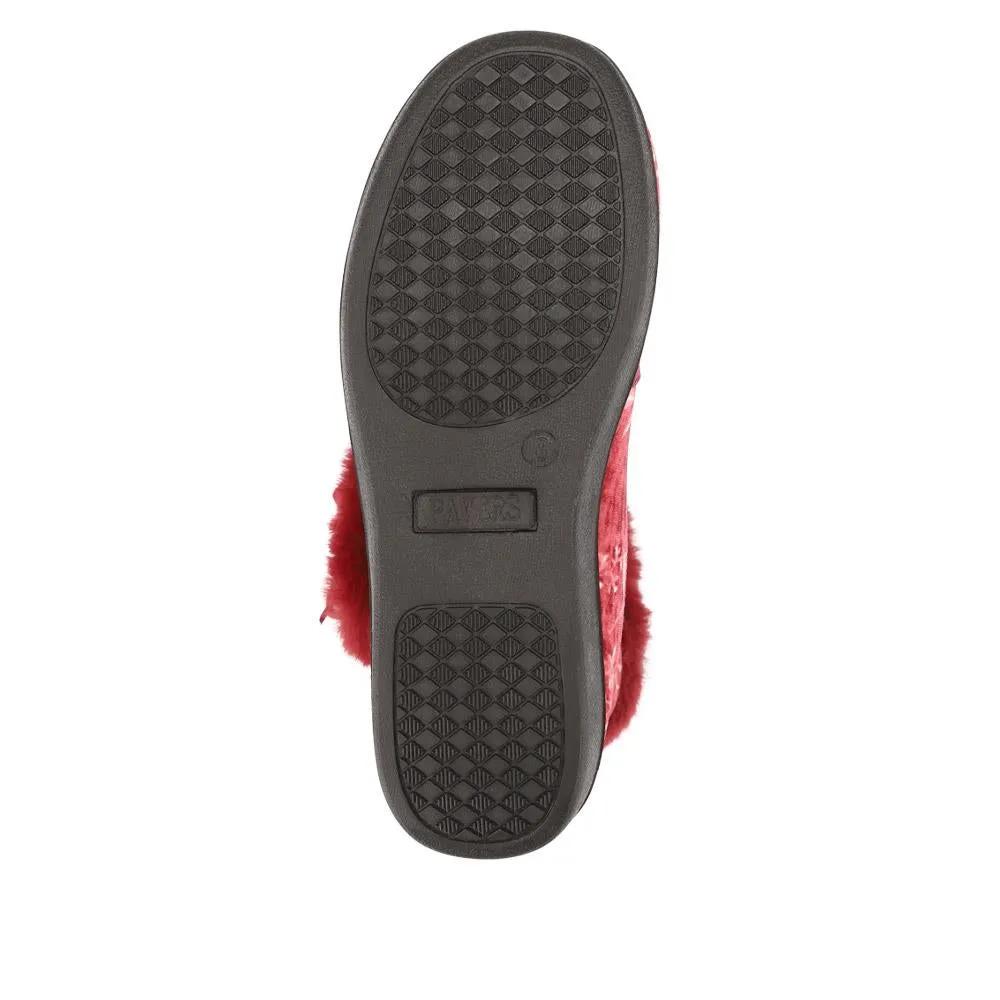 Warm-Lined Touch-Fasten Slippers - QINGD40002 / 326 582