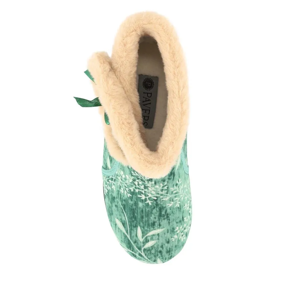 Warm-Lined Touch-Fasten Slippers - QINGD40002 / 326 582