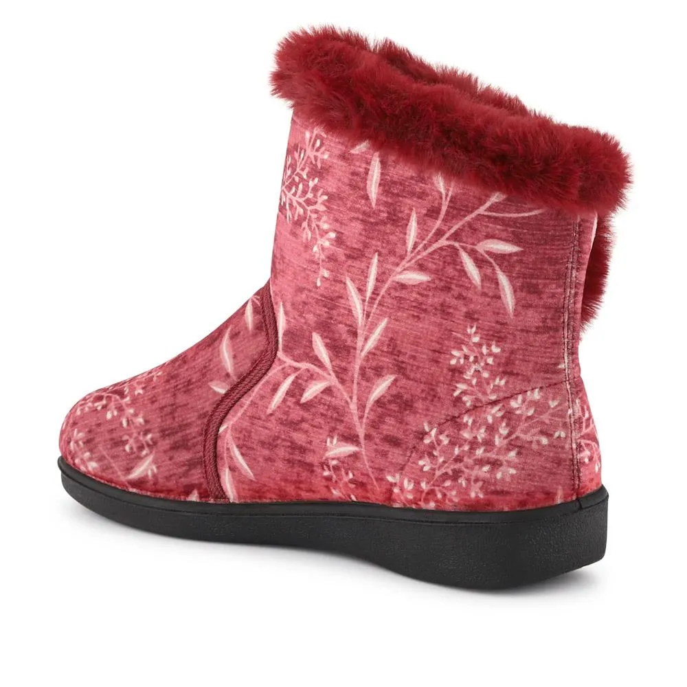Warm-Lined Touch-Fasten Slippers - QINGD40002 / 326 582