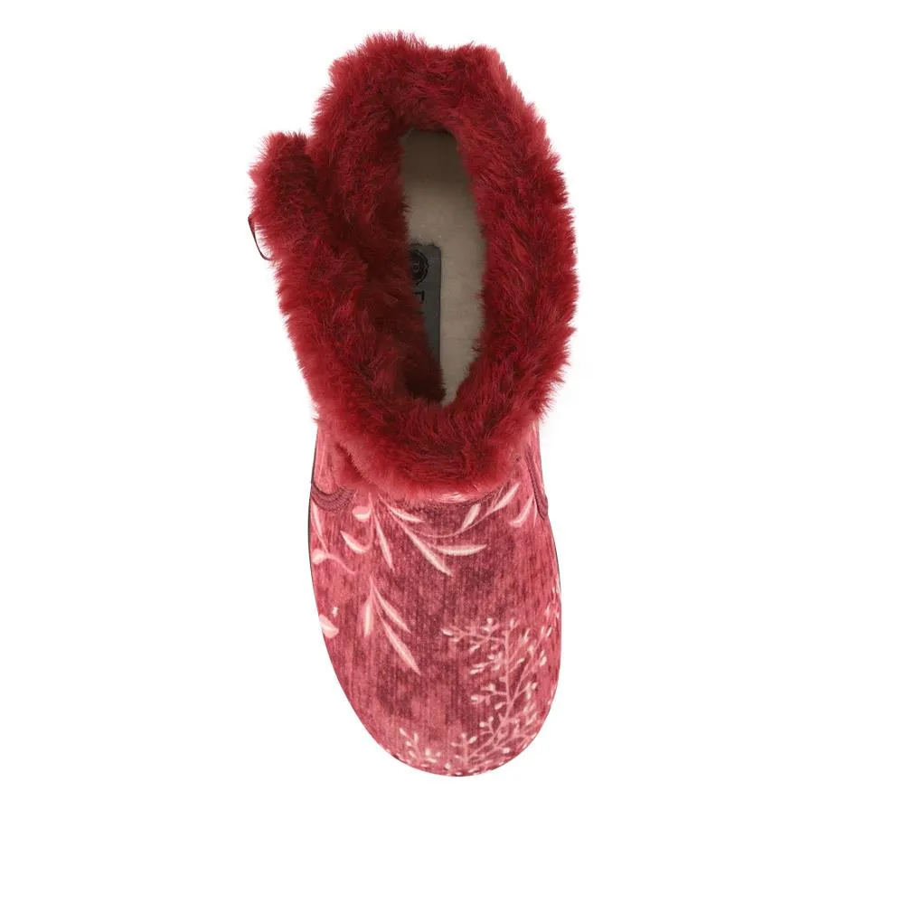 Warm-Lined Touch-Fasten Slippers - QINGD40002 / 326 582