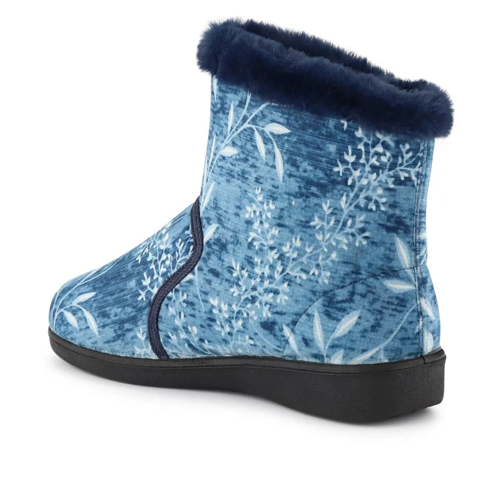 Warm-Lined Touch-Fasten Slippers - QINGD40002 / 326 582