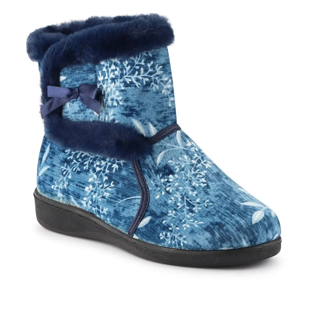 Warm-Lined Touch-Fasten Slippers - QINGD40002 / 326 582