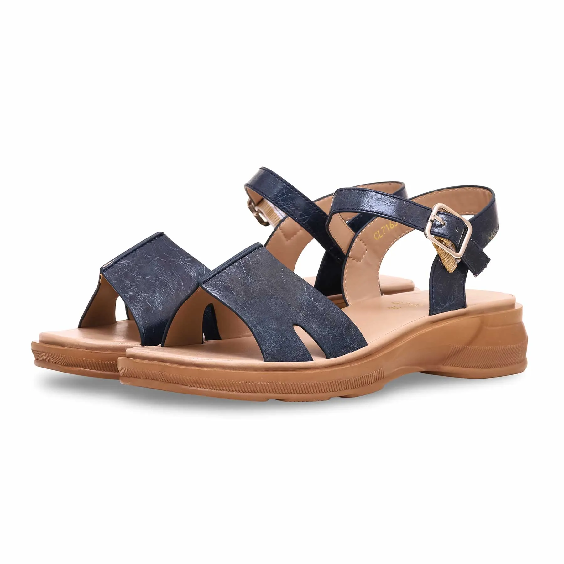 Women's Blue Casual Sandal CL7163