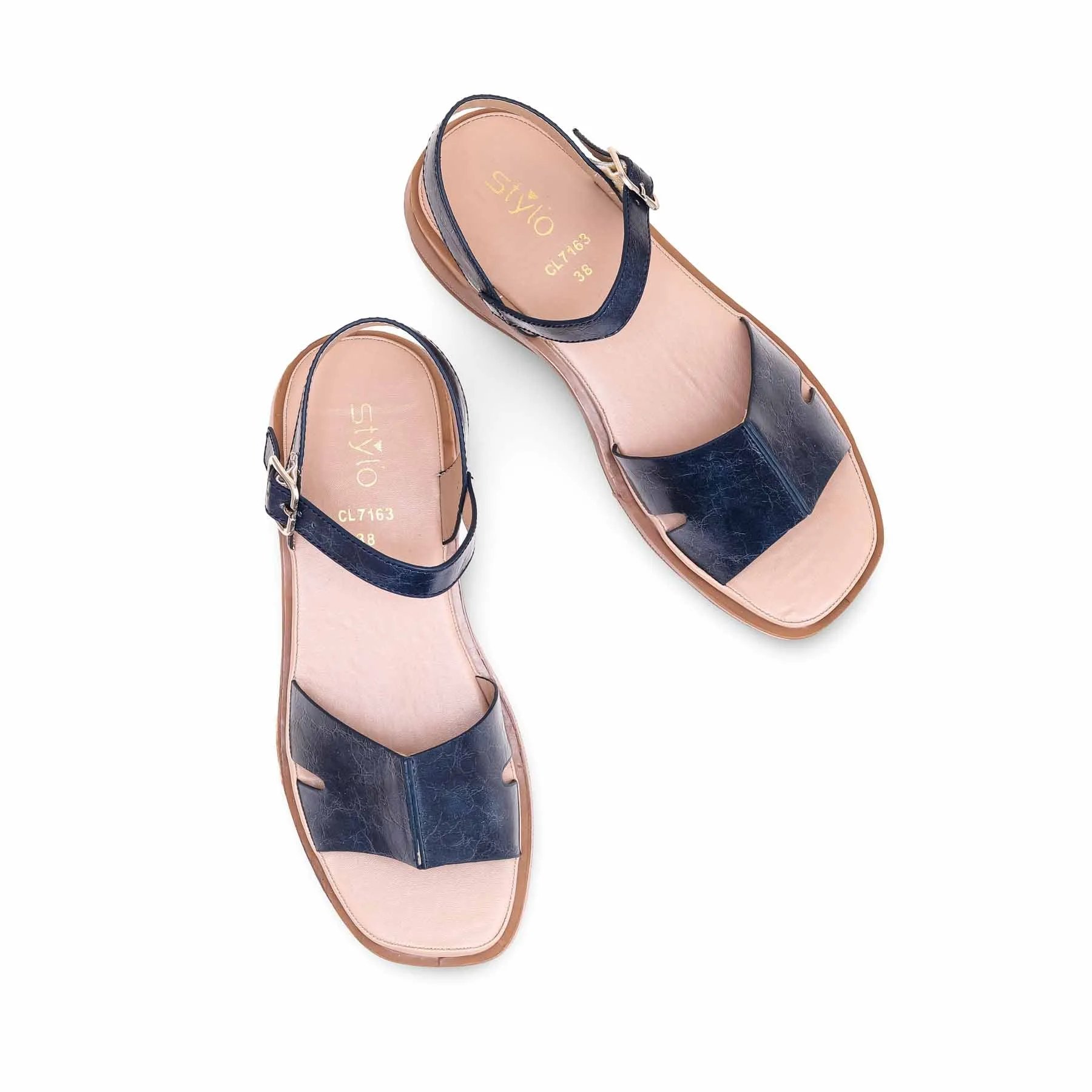 Women's Blue Casual Sandal CL7163